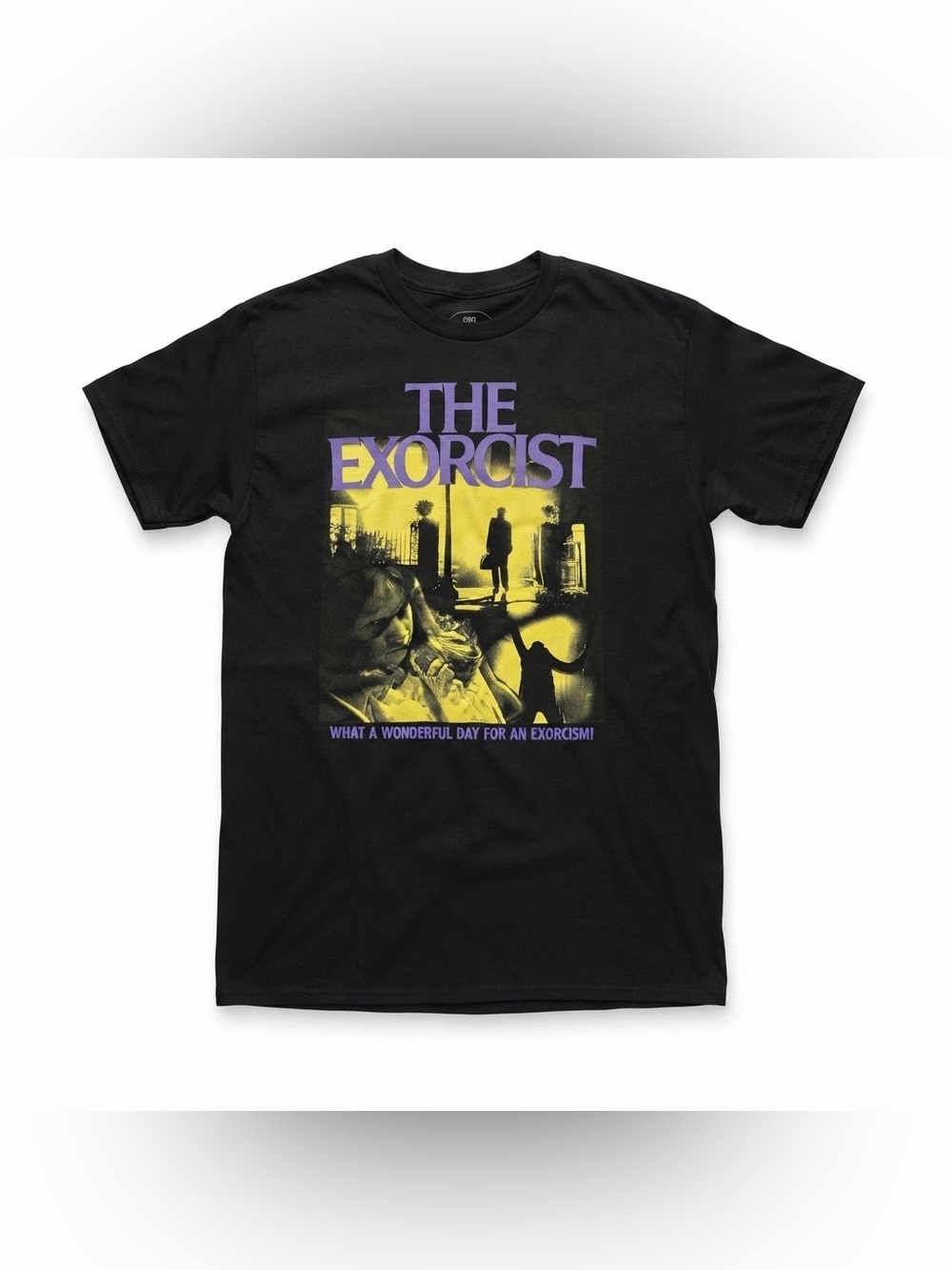 The Exorcist Movie T-Shirt Men's Size M Black Graphic Tee "What a Wonderful Day"